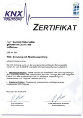 KNX-Schulung mit Abschlussprüfung